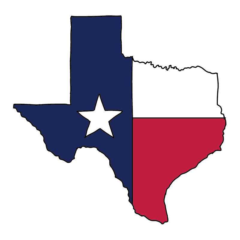 state shape flag for history & culture of the rose in Texas